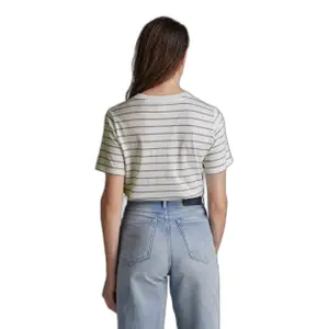 T-shirt rayure de coupe régulière femme G-Star image-1
