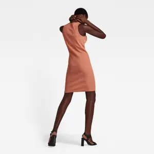 Damen T-Shirt-Kleid, ärmellos, technisch gerippt G-Star image-2