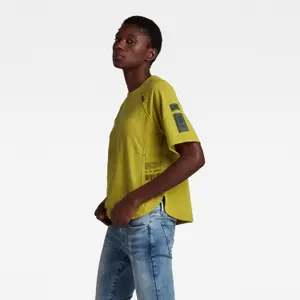 Klein grafisch t-shirt met mouwen voor vrouwen G-Star image-3