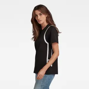 T-Shirt mit Seitenlinie Frau G-Star RAW image-2