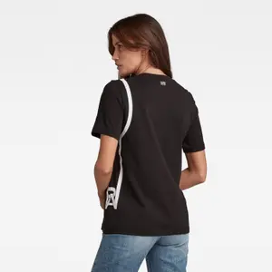 T-Shirt mit Seitenlinie Frau G-Star RAW image-4