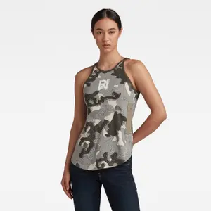 Damen-Top G-Star AOP Camo RAW image-0