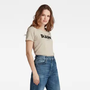 Slank grafisch dames-T-shirt G-Star RAW image-3