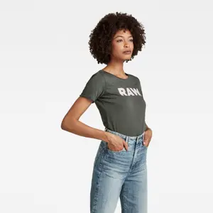 Slank grafisch dames-T-shirt G-Star RAW image-3