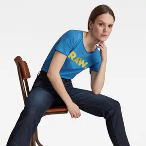 Slank grafisch dames-T-shirt G-Star RAW image-4