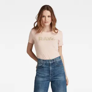 Grafisk T-shirt med slank pasform til kvinder G-Star RAW image-1