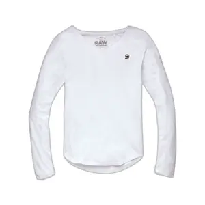T-Shirt mit langen Ärmeln Top mit Rollkante c Frau G-Star image-0