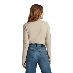 T-shirt col V femme G-Star Rolled Edge image-1