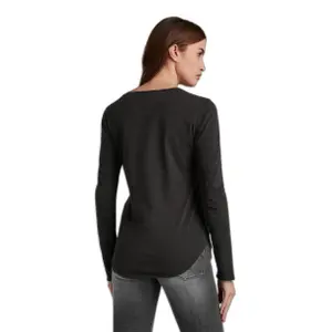 T-shirt col V femme G-Star Rolled Edge image-1