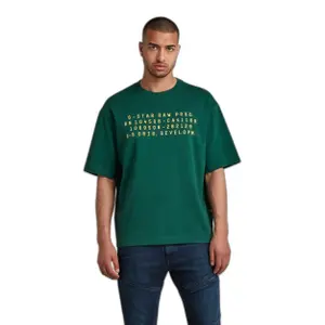T-shirt ample texte graphique G-Star image-0