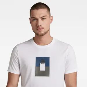 Slim fit T-shirt G-Star Box GRAW image-4