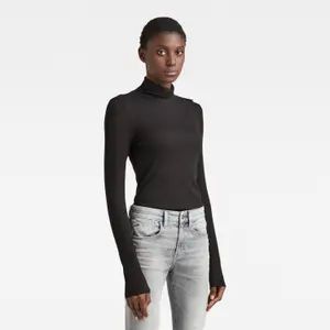 Gerippter Slim-Fit-Pullover, Damen G-Star image-2