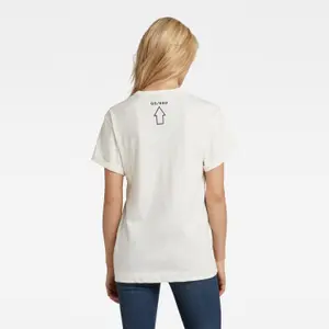Band T-Shirt Frau G-Star Velcro image-3