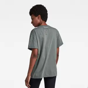 Band T-Shirt Frau G-Star Velcro image-2