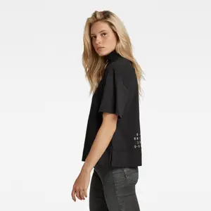 Lockeres T-Shirt, Damen G-Star Graphic Funnel image-3
