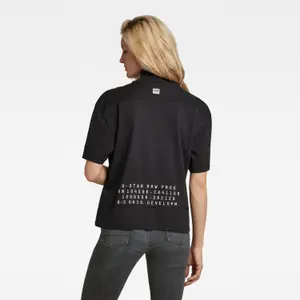 Lockeres T-Shirt, Damen G-Star Graphic Funnel image-2