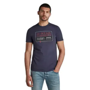 T-shirt slim G-Star Color Block Originals image-0