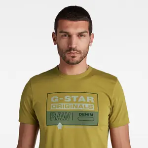 Slim fit T-shirt G-Star Color Block Originals image-4