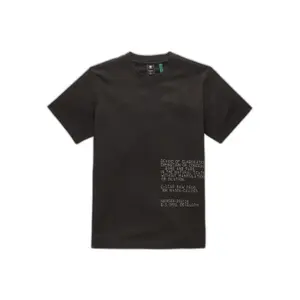 T-shirt G-Star Met Tekst image-0