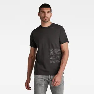 T-shirt G-Star Met Tekst image-1