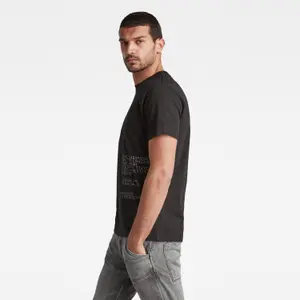 T-shirt G-Star Met Tekst image-2
