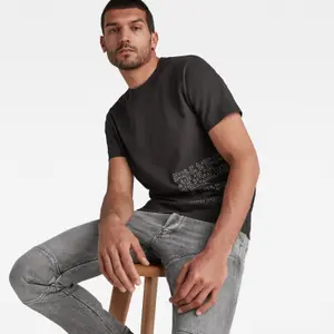T-shirt G-Star Met Tekst image-4