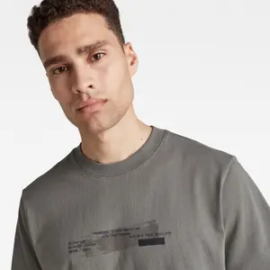 Locker sitzendes T-Shirt mit Aufnäher G-Star Lifevest image-4