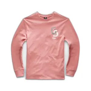 T-shirt met logo op de borst G-Star GS image-0
