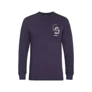 T-shirt met logo op de borst G-Star GS image-0