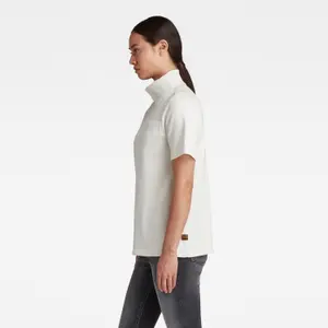T-Shirt mit Rollkragen court Frau G-Star Graphic Pocket image-2
