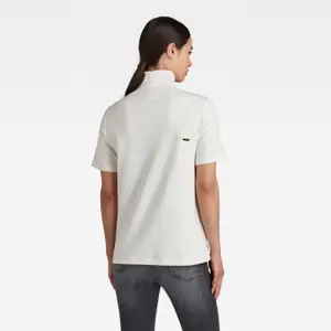 T-Shirt mit Rollkragen court Frau G-Star Graphic Pocket image-3