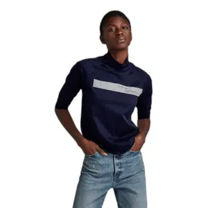 T-shirt ample réfléchissant femme G-Star Mock Raglan image-1