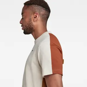 Weites T-Shirt G-Star Colorblock image-5