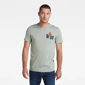 Slim-fit grafisch borst T-shirt G-Star image-1