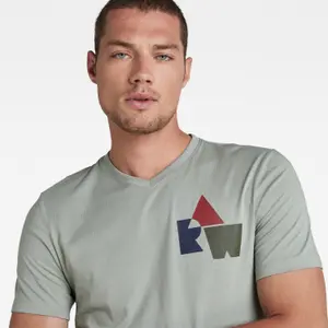 Slim-fit grafisch borst T-shirt G-Star image-5
