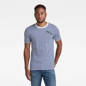 Slim-fit gestreept T-shirt G-Star image-1