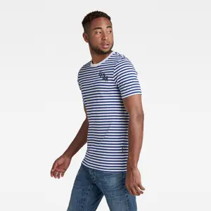 Slim-fit gestreept T-shirt G-Star image-3