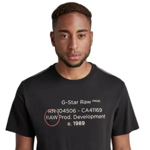 T-shirt G-Star Lash Txt Graphic image-5
