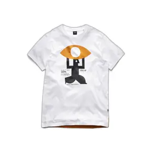 T-Shirt G-Star Canoe Colorblock image-0