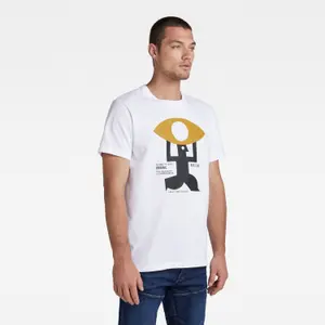 T-Shirt G-Star Canoe Colorblock image-1