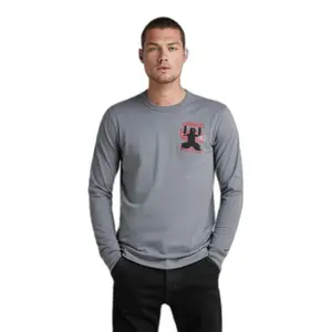 Sweatshirt manches longues G-Star Back Graphic image-1