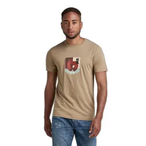 T-shirt slim G-Star Layered Logo image-1