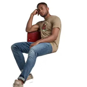 T-shirt slim G-Star Layered Logo image-4