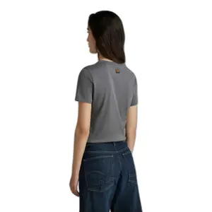 T-shirt longue slim femme G-Star Raw. Cvrd image-1