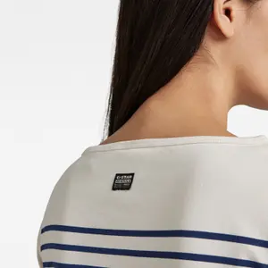 T-shirt met grafische strepen voor dames G-Star Boat Top image-5