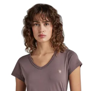 Női slim fit V-nyakú póló G-Star Eyben image-4