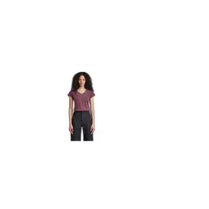 Női slim fit V-nyakú póló G-Star Eyben image-1