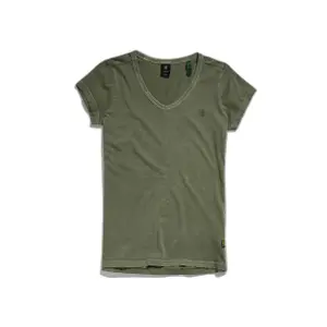 Női slim fit V-nyakú póló G-Star Eyben image-0