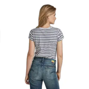 T-shirt slim femme G-Star Eyben Stripe VT. image-2