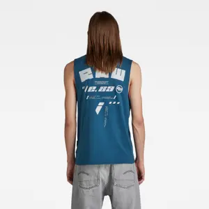 Grafisches Tanktop mit Rückenteil G-Star Sobiru image-3